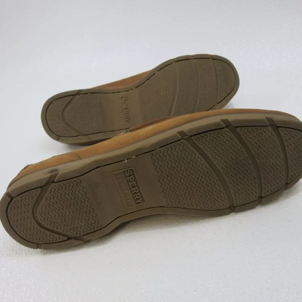 Sperry Top-Sider Nubuck Leather Boat Deck Shoes Men's Footwear Shoes Sz 12 M